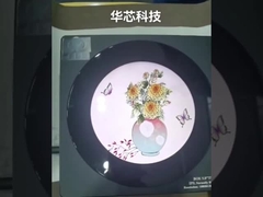 Modul tft bulat 2,1 inci 480 * 480 titik, antarmuka 40 PIN 18bit RGB, 250cd / m2