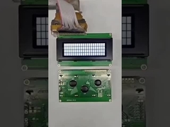 2.5 inci 20x4 Karakter LCD Modul Tampilan STN Kuning / Biru 1/16 tugas,1/5 bias