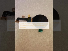 Layar TFT Bulat 1,2 Inci Resolusi 240x240 Antarmuka MCU IC Penggerak NV3002B Kecerahan 400C/D