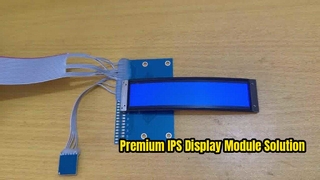 OLED fleksibel 4,01 inci 192*960 titik
