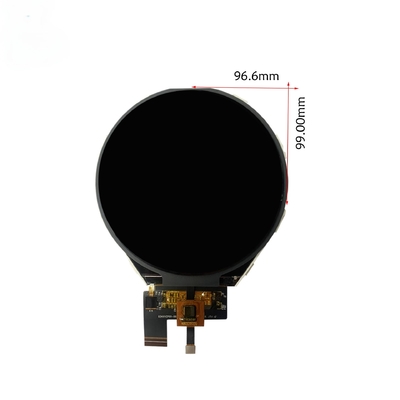 3.4-inch 800*800 TFT Color Circular Display Projective Capacitive Touch Screen For Instrumentation / Smart Home