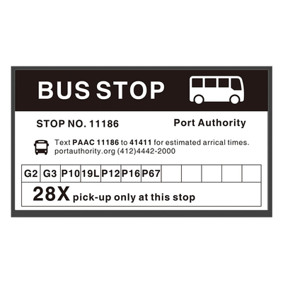 31.2 Inch Elektronik Paper Display Screen Terapkan pada Bus Station Sign