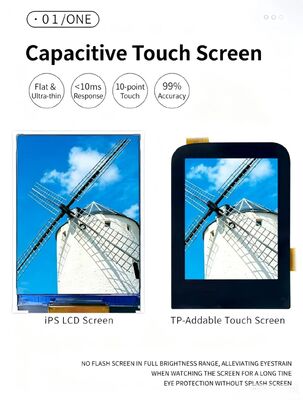 2.4 Inch TFT Color Display with240*320 Resolution and 8-bit RGB Interface Driving IC ST7789V  All angle 4LEDS Backlight