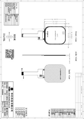 2.09 Inch Square TFT Display Module with 320*375 Resolution and QSPI Interface