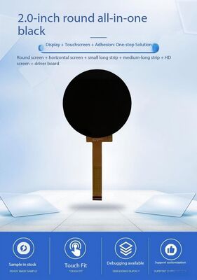 2.0 inch IPS TFT LCD Module with 240RGBx320 Resolution and 16BIT Interface