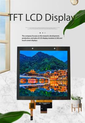 Layar Warna IPS TFT 3,95 Inci dengan Resolusi 480*480 Antarmuka MIPI dan Kecerahan 400nit