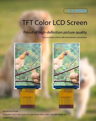 Layar IPS TFT 2,7 Inci dengan Resolusi 240x960 dan Kecerahan 260nit Antarmuka RGB 8BIT