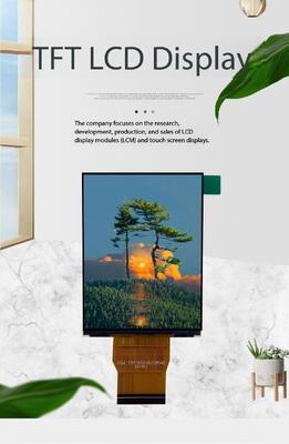 Layar TFT IPS Kecerahan Tinggi 3,05 Inci dengan Resolusi 480(RGB)x640 Antarmuka RGB/MIPI 550nit ST7701P IC Semua Tampilan 6LED Peralatan Medis