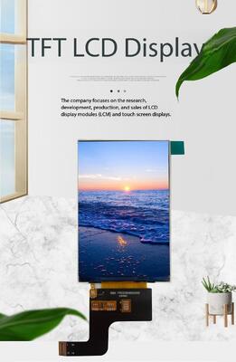 Layar TFT IPS 3,5 Inci dengan Resolusi 640(RGB)x960 dan antarmuka MIPI 260nits ST7703 IC 6LEDS Pengujian Instrumen Semua Tampilan