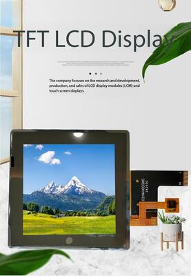 Layar TFT IPS Kecerahan Tinggi 3,4 Inci dengan Resolusi 480(RGB)x480 dan antarmuka MIPI 550nits ST7701SN-G5-1 IC 8LEDS Peralatan rumah pintar All View