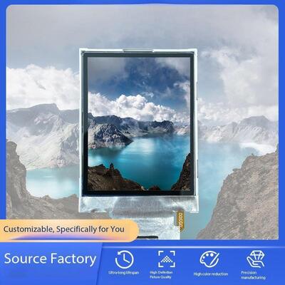 2.4 Inch Transflective  TFT Color Display with 240x240 Resolution,ST7789V2 IC MCU 16BIT Interface, 160nits Brightness and 2 LEDS TFT LCD Screen