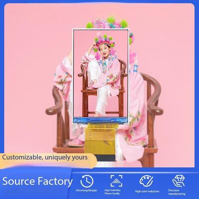 Layar Warna TFT IPS 2.7 Inci dengan Resolusi 960(RGB)x240 IC ILI8961 Antarmuka RGB Kecerahan 260nits Semua Tampilan 3 Peralatan Medis LED