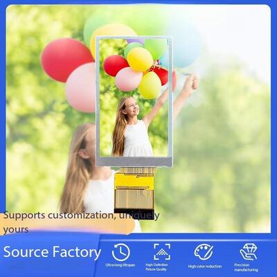 Layar Warna TFT IPS 2.7 Inci dengan Resolusi DELTA 960X240 IC ILI8961 RGB Antarmuka 8bit Kecerahan 260nit Semua Tampilan 3 LED Peralatan Medis